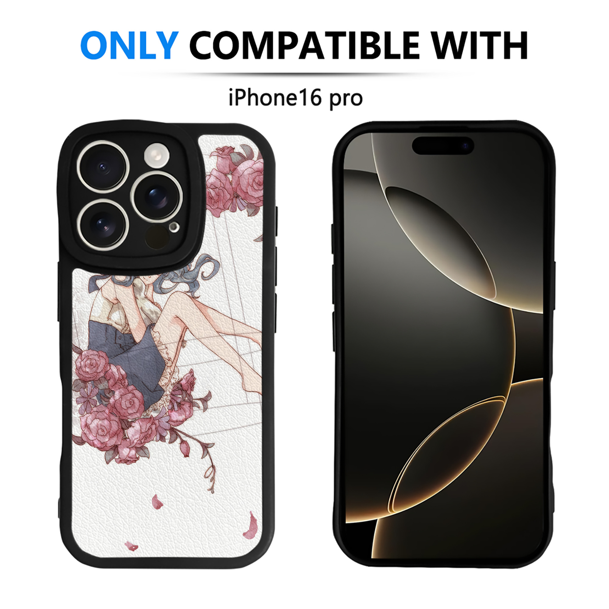 （画像用） 美少女戦士セーラームーン Sailor Moon 【iPhone 16シリーズ対応】シリコンスマホケース（レザー調） 材質：シリコン